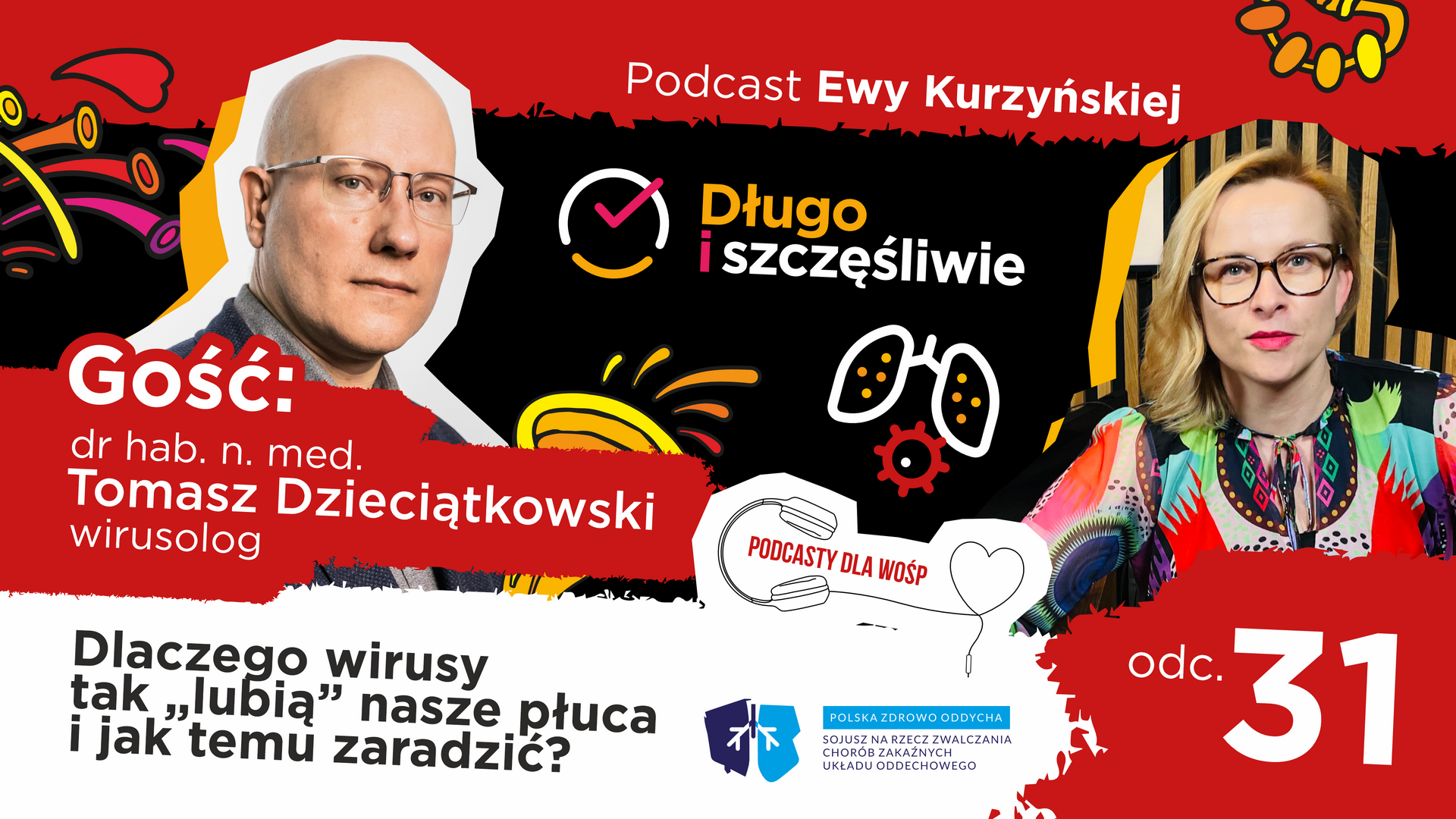 Dlaczego wirusy tak „lubią” nasze płuca? [PODCAST]