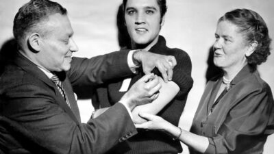 Elvis Presley promował szczepienia przeciwko polio