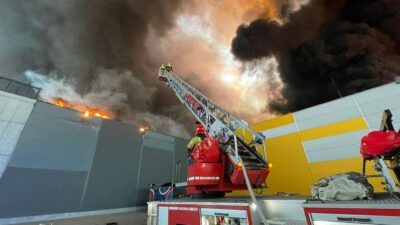 Dym z pożaru na Marywilskiej 44: czy jest szkodliwy?